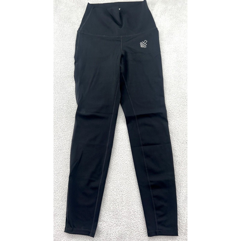 Jed North Leggings Women's Size Small Black High Waisted Athletic Yoga Gym Pants